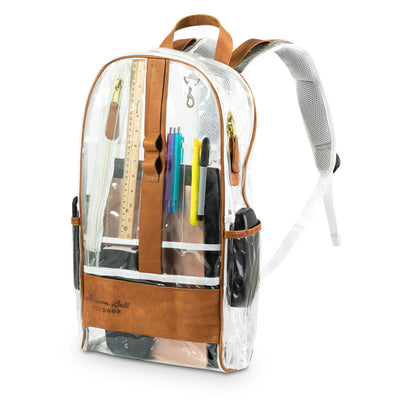 The Clear Backpack: by Maroon Bell Outdoor