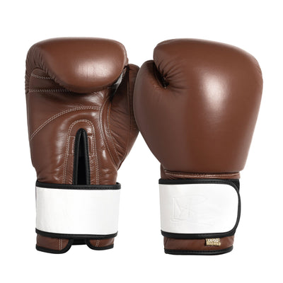 THE POP Pro Style Buffalo Leather Boxing Glove - Brown