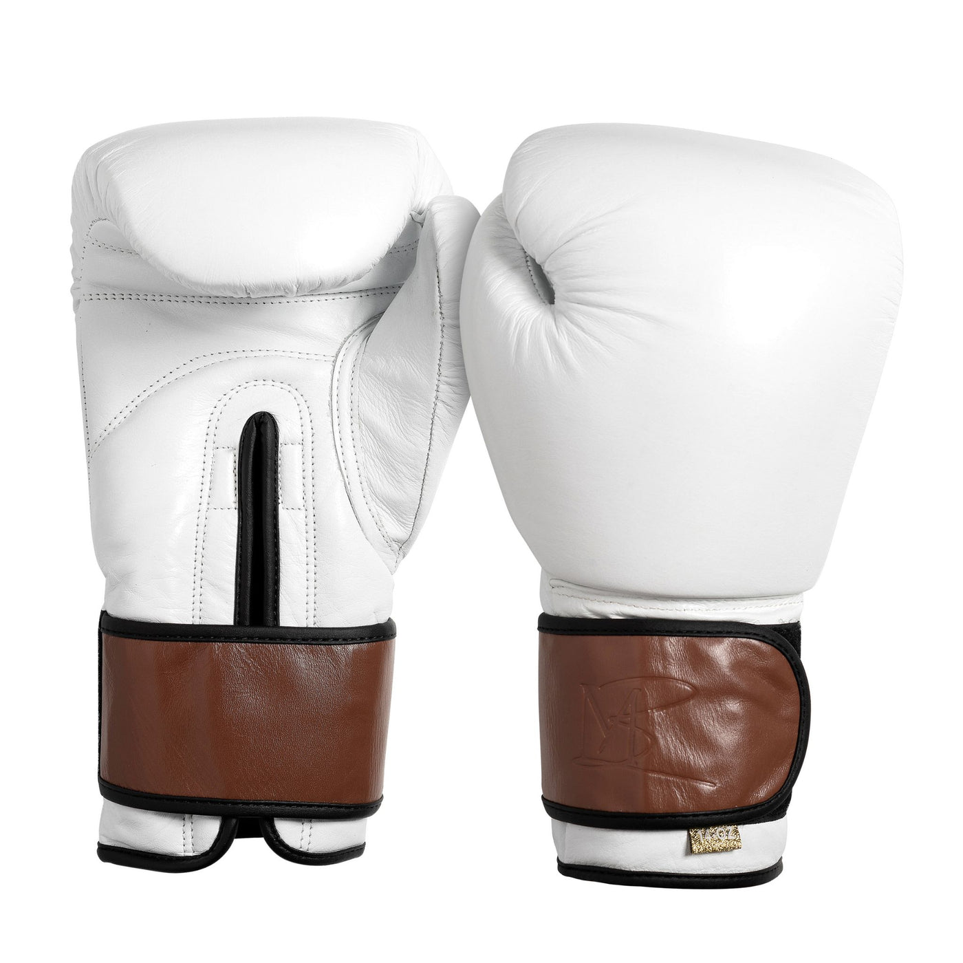 THE POP - BLANC PUNCH - White Leather Pro Style Boxing Glove