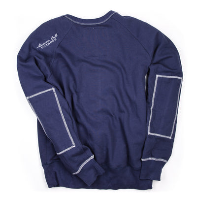 The Doc - Vintage Crew Neck Sweatshirt - Navy Blue