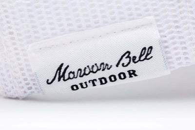 Granite Grey Trucker Hat | White | Maroon Bell Outdoor&reg; 